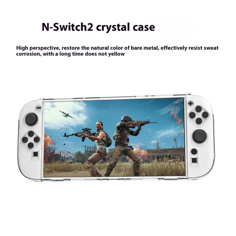 PGTECH CRYSTAL CASE PROTECTIVE CASE FOR SWITCH 2 PGTECH CRYSTAL CASE PROTECTIVE CASE FOR SWITCH 2